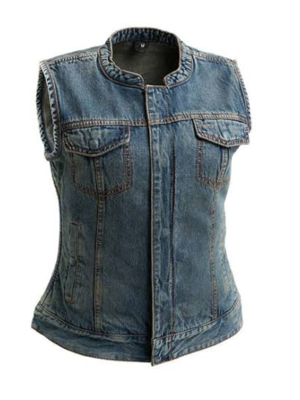 WOMEN'S FIRST MANUFACTURING DENIM VEST